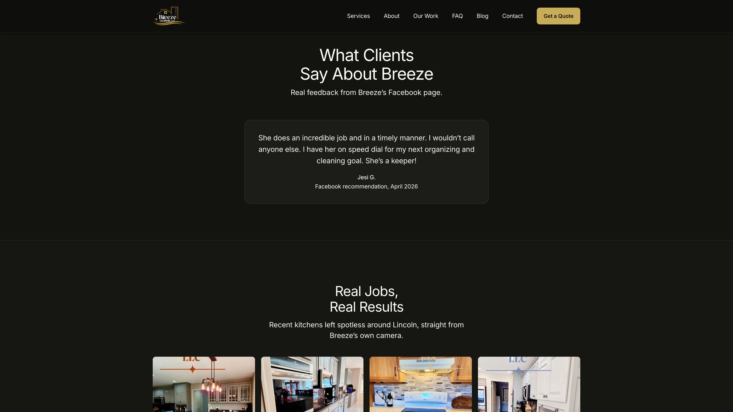 What clients say about Breeze