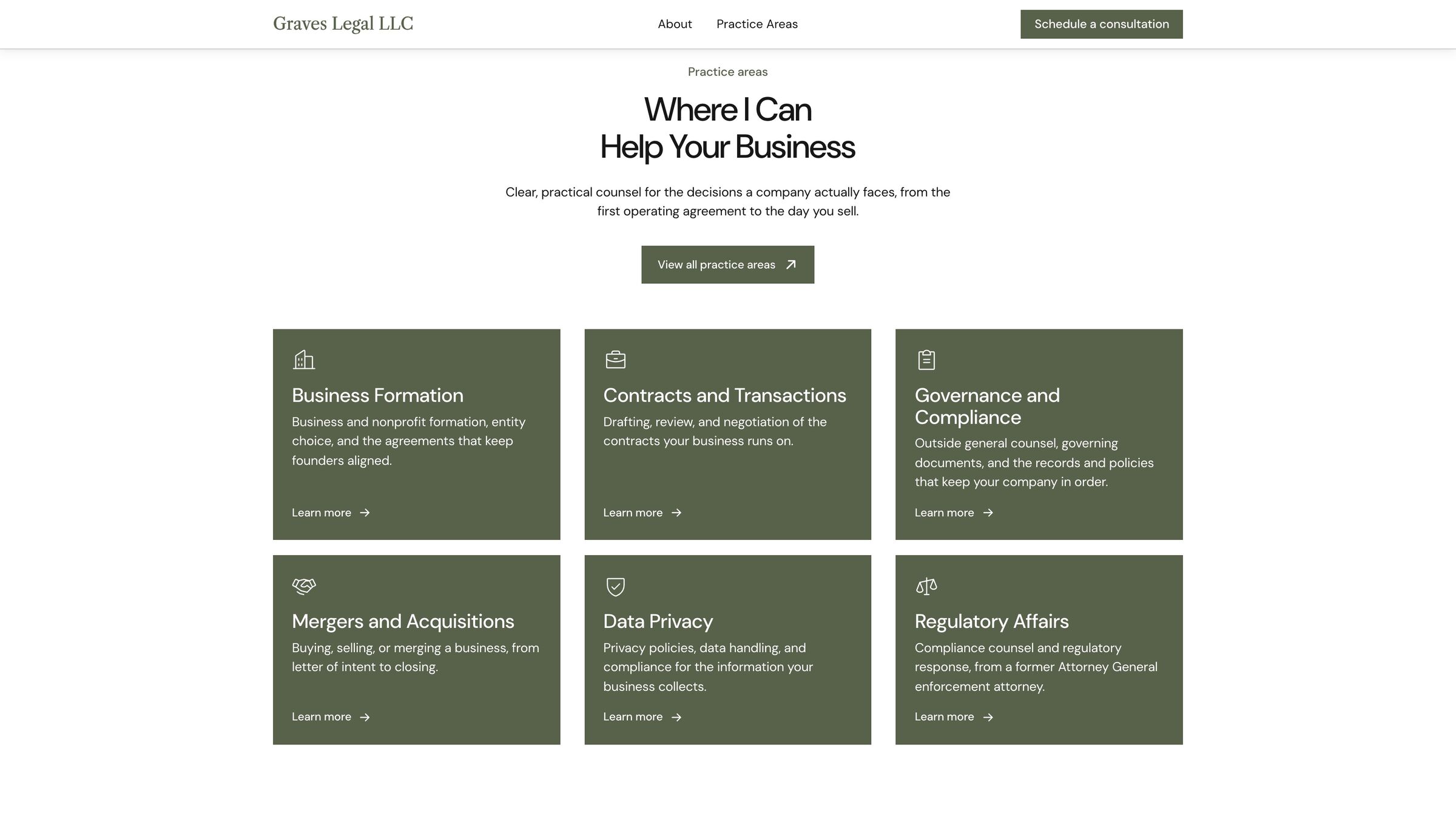 Where Graves Legal can help your business