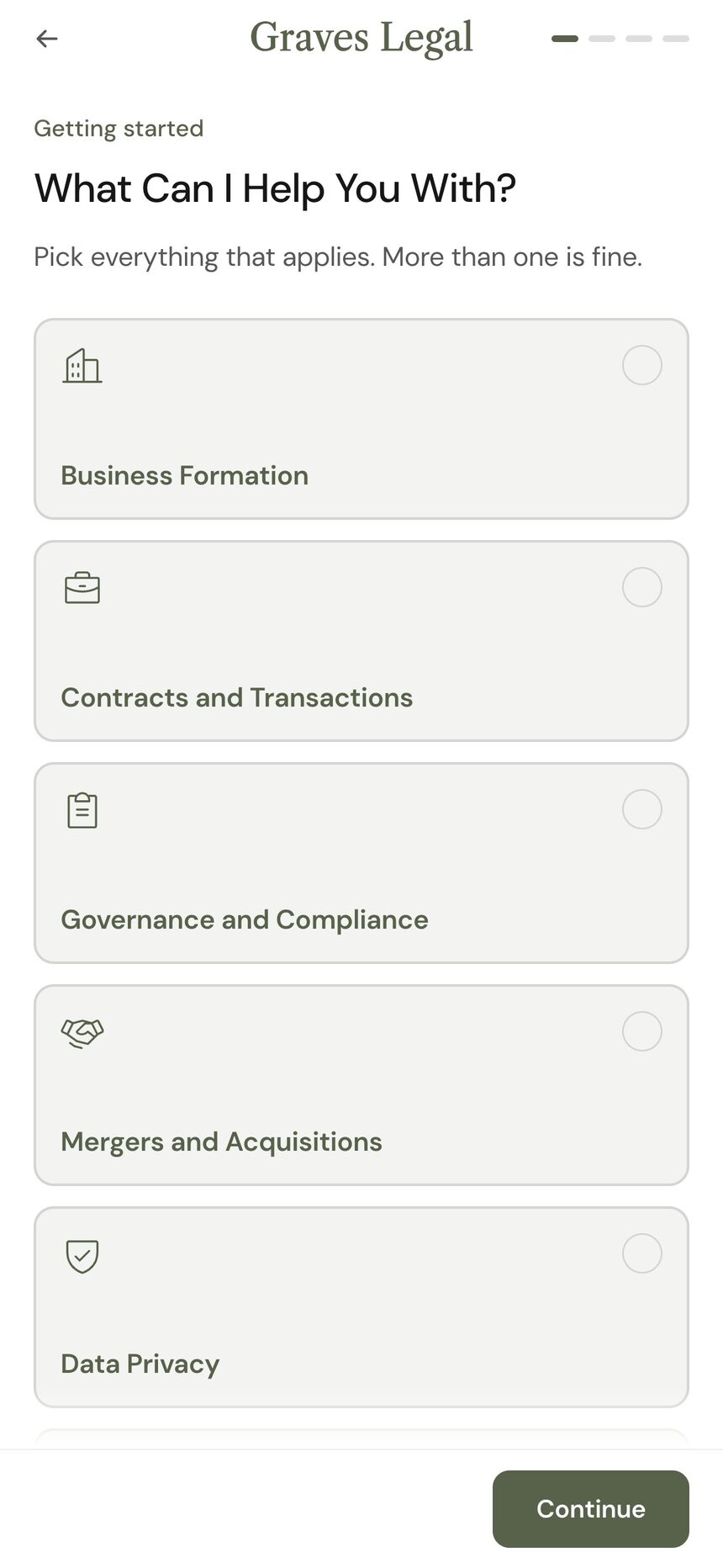 The consultation request on a phone