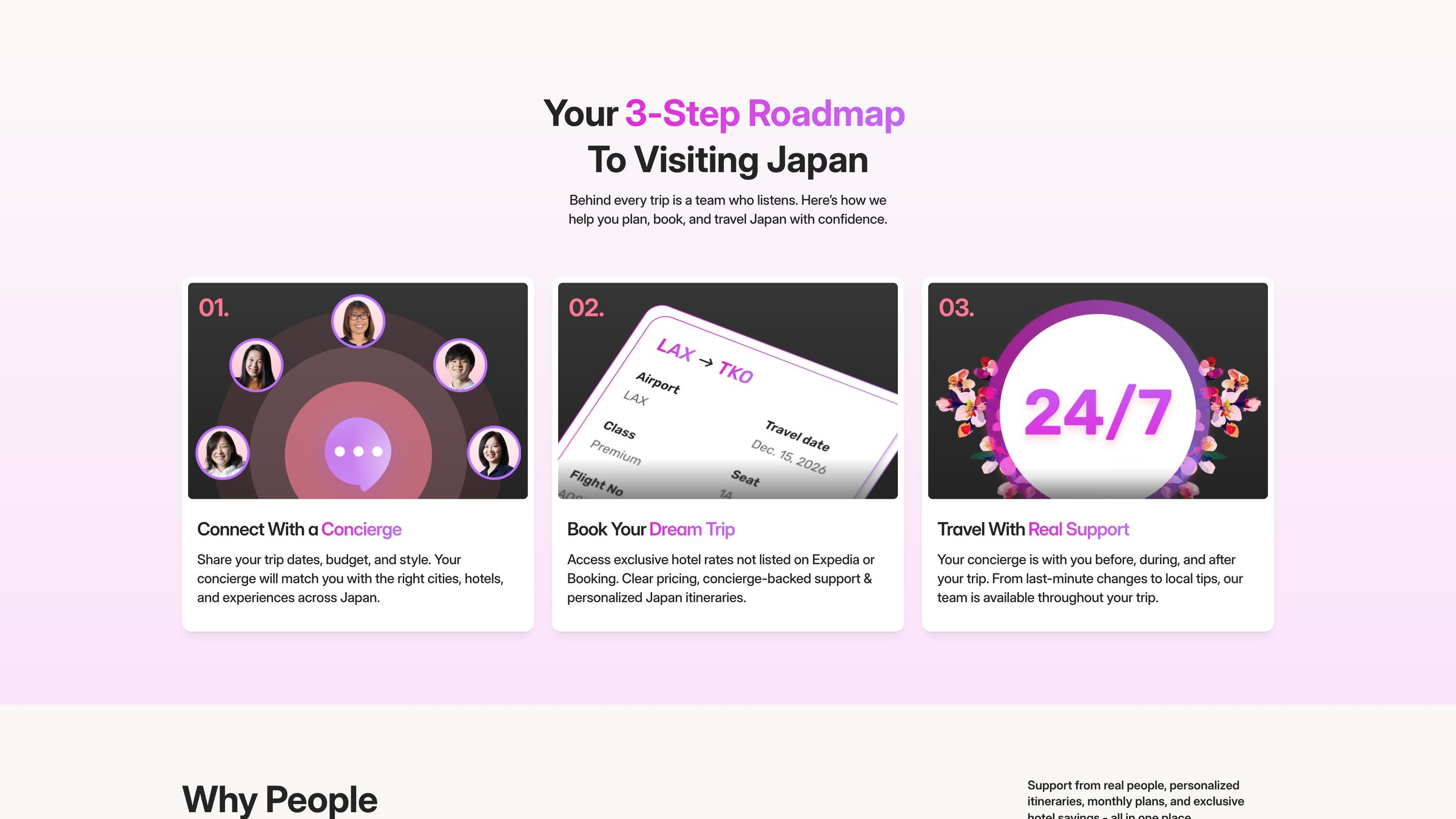Your 3-step roadmap to visiting Japan