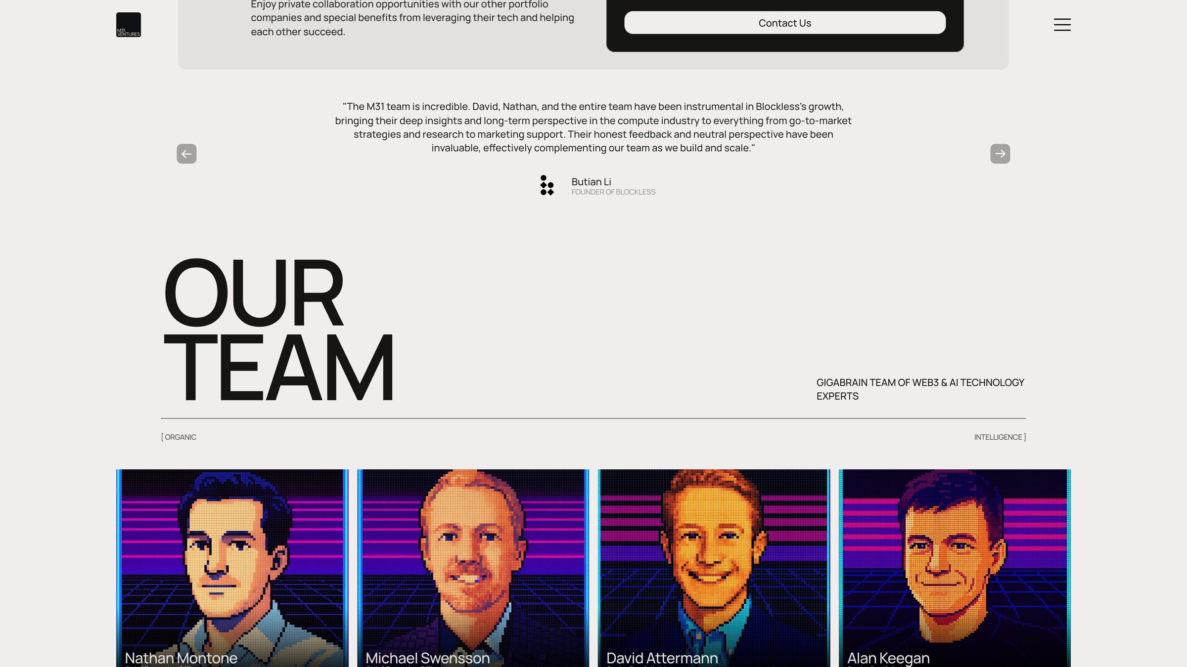 The M31 Ventures team