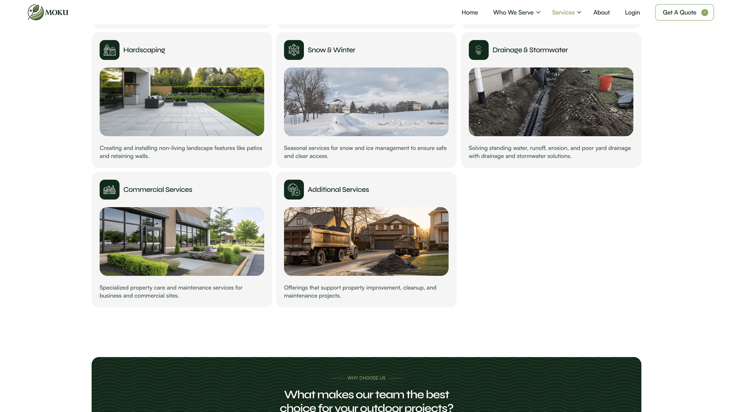 Hardscaping service