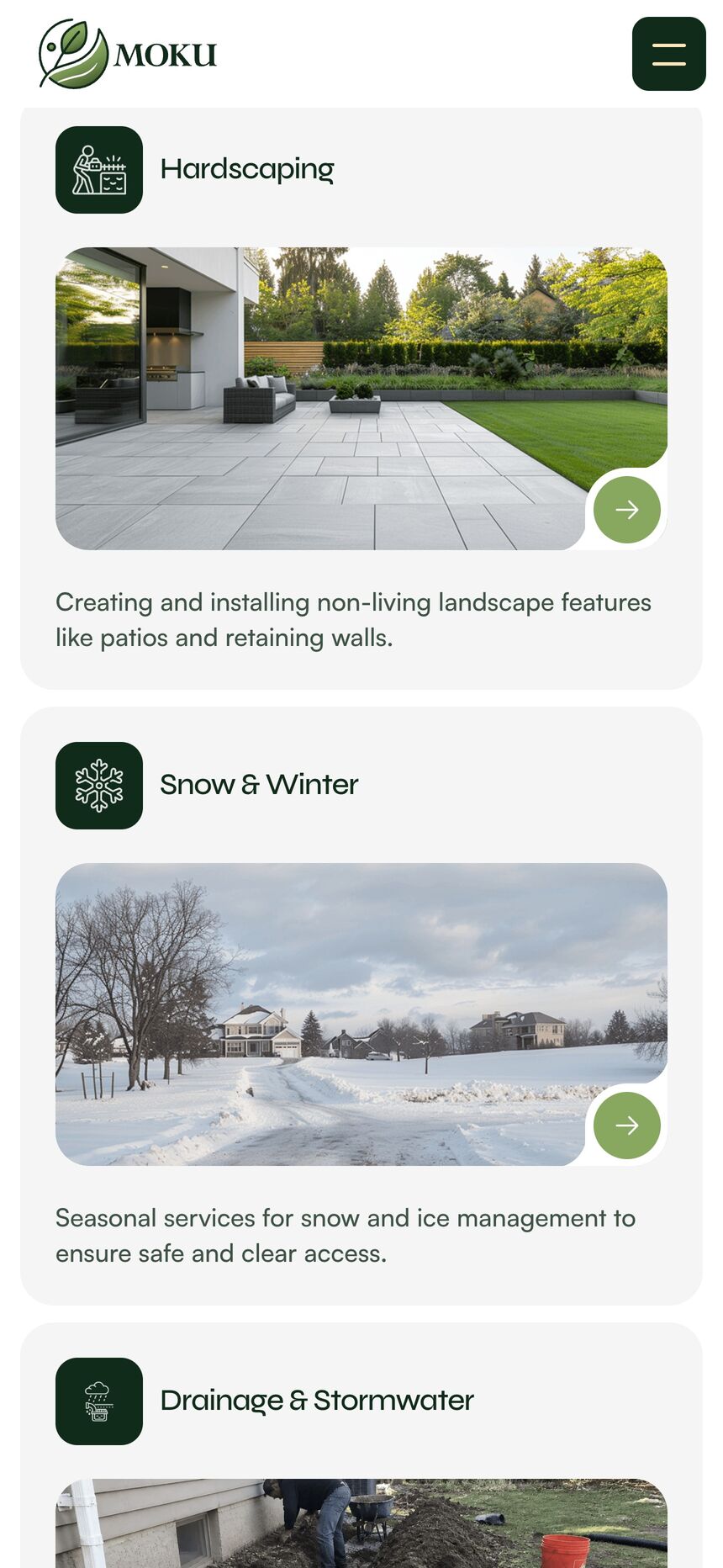 Hardscaping on a phone